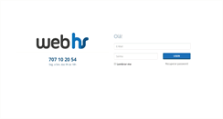Desktop Screenshot of gestao.webhs.pt